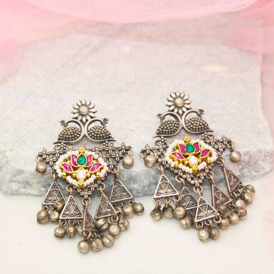 KINJAL ANTIQUE PENDANT SET