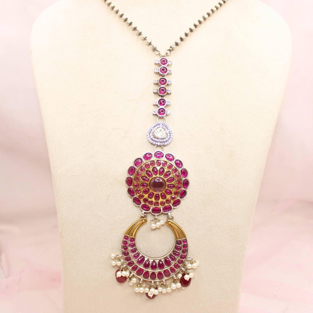 KASHTI FUSION DUAL-TONE PENDANT SET