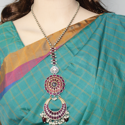 KASHTI FUSION DUAL-TONE PENDANT SET