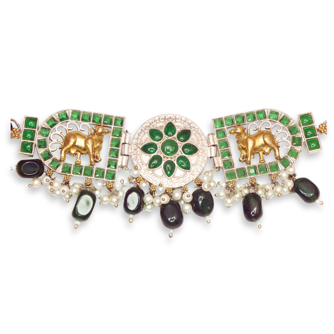 NANDI CHOKER-GREEN