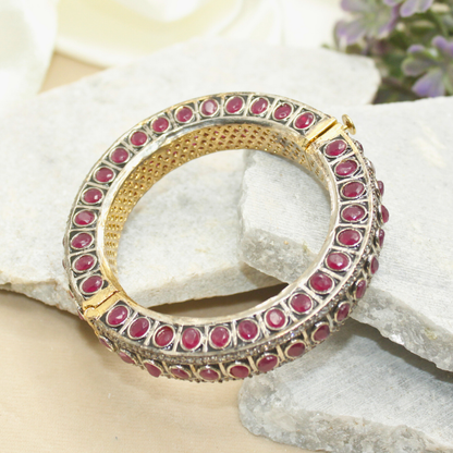 ZIRCON KADA GOLD PLATED-RED