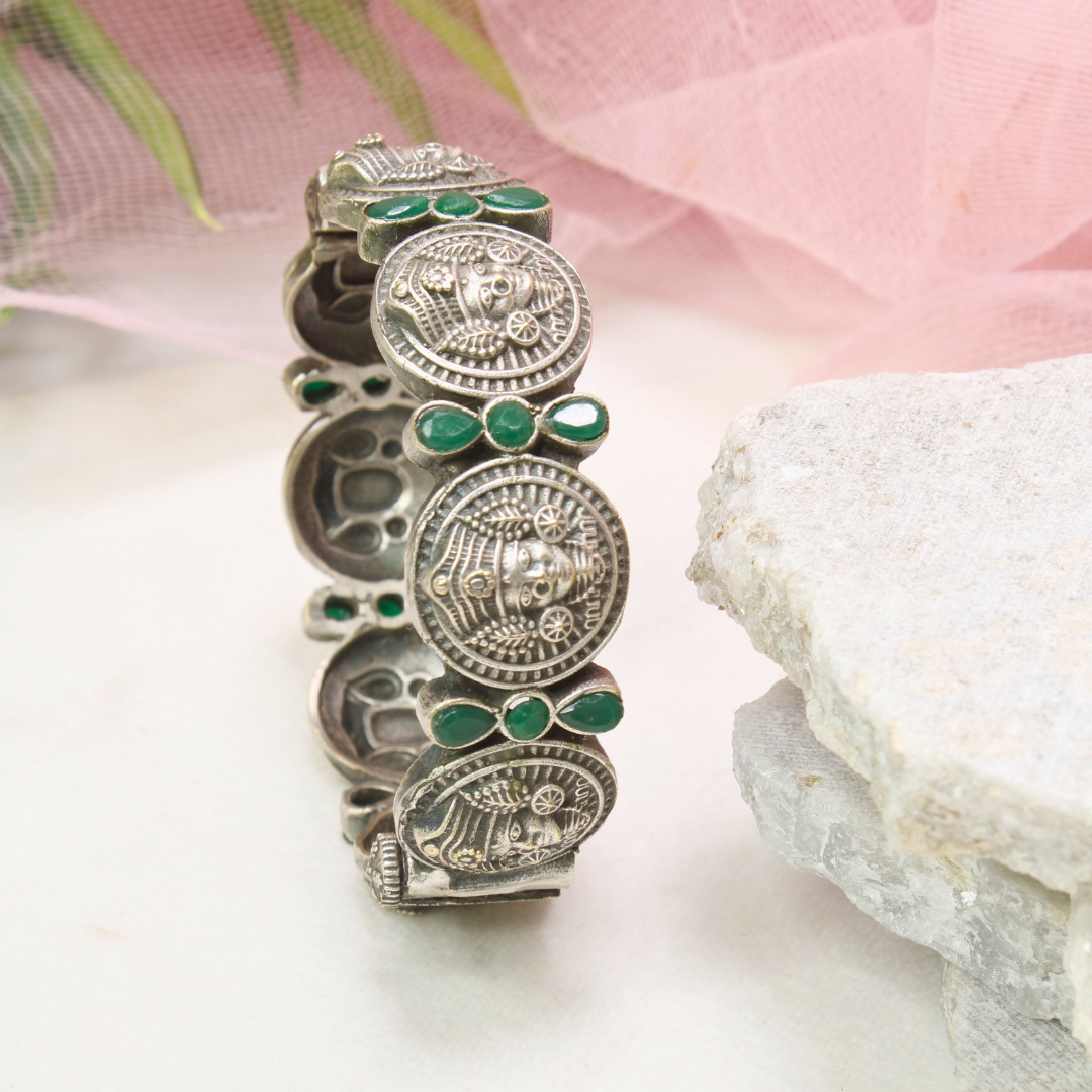 VINTAGE LOOK DEVI KADA-GREEN