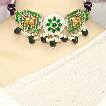 NANDI CHOKER-GREEN