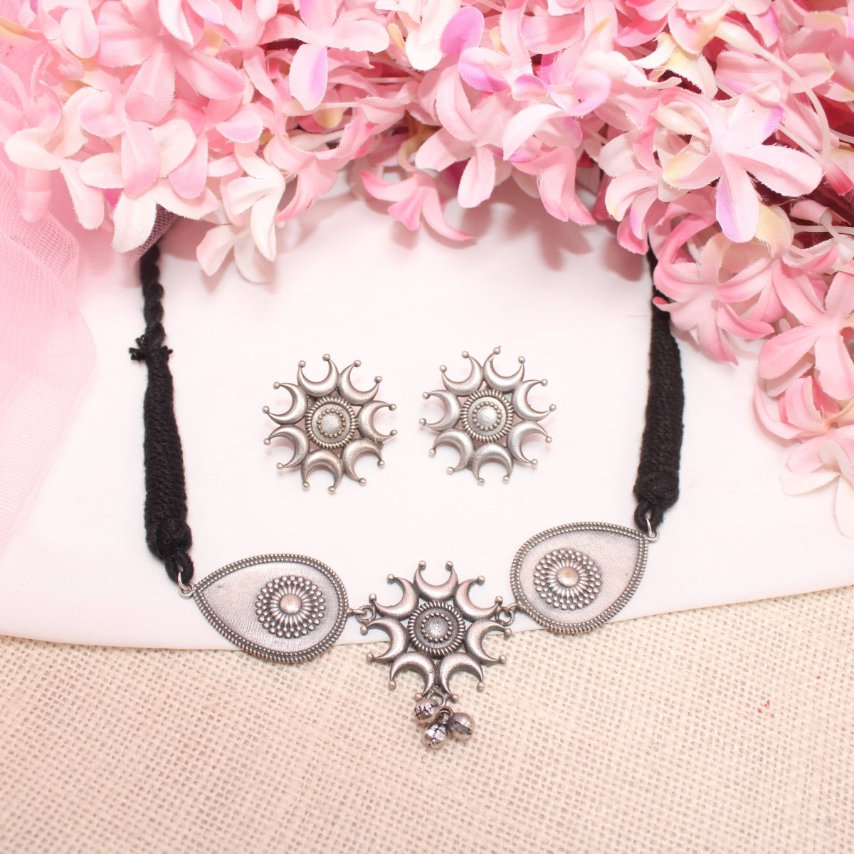 7 CHAAND NECKLACE SET -Necklaces