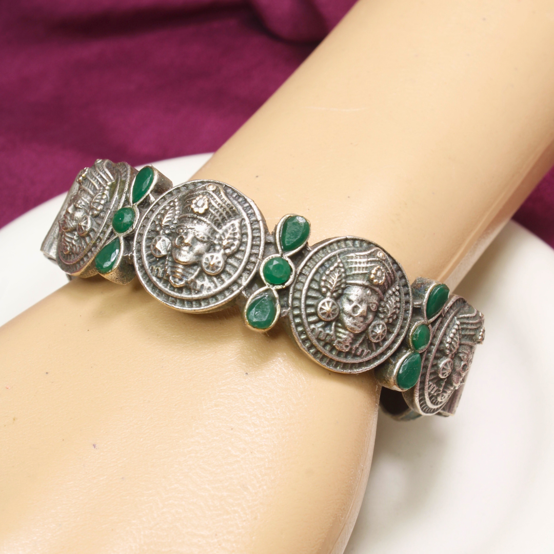 VINTAGE LOOK DEVI KADA-GREEN