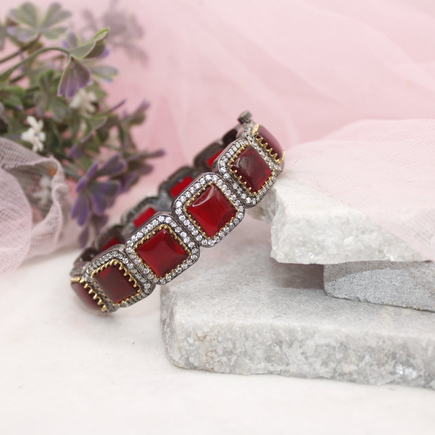 SABYASACHI INSPIRED KADA-RED