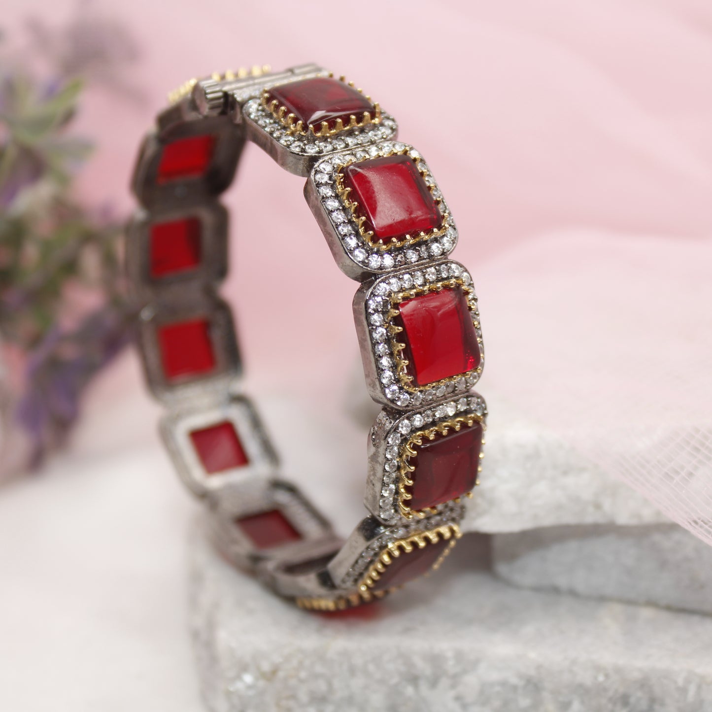 SABYASACHI INSPIRED KADA-RED