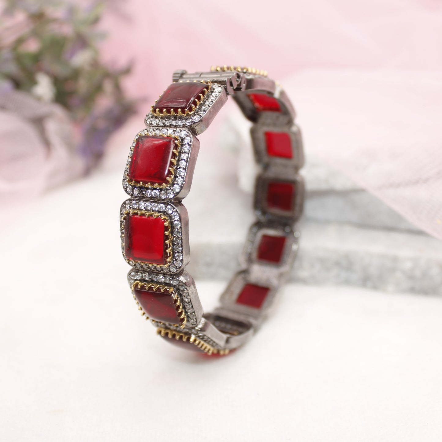 SABYASACHI INSPIRED KADA-RED