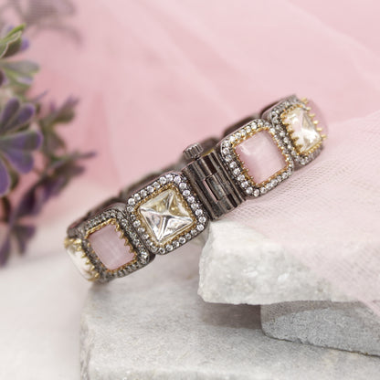 SABYASACHI INSPIRED KADA-POLKI PINK