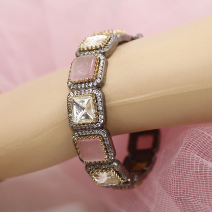 SABYASACHI INSPIRED KADA-POLKI PINK