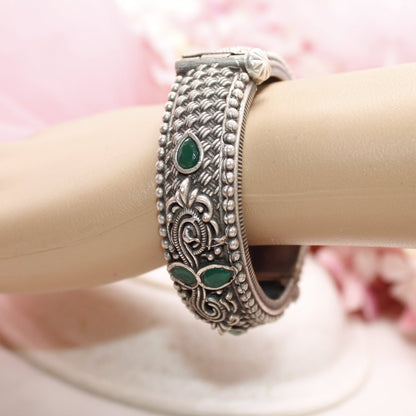 BOHO MAT WEAVE PATTERN KADA - GREEN - kada