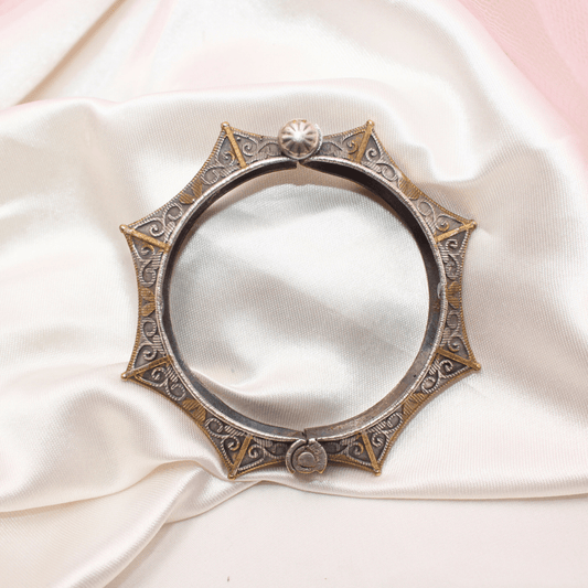 DUAL - TONE CUTWORK CHAKRA KADA - kada