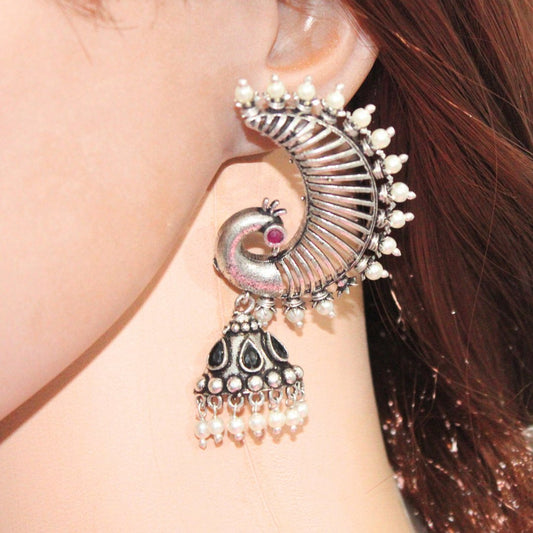 MOR KARNPHOOL EARRING-BLACK -EARRING