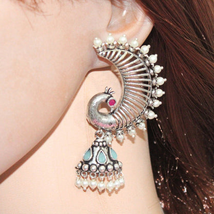 MOR KARNPHOOL EARRING-MINT -EARRING