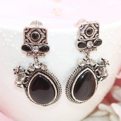 NANDI EARRING - BLACK - EARRING