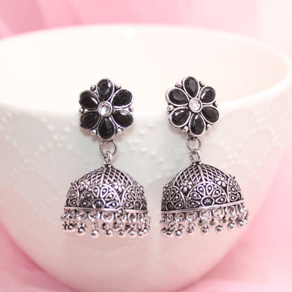 NAVRANG JHUMKI COMBO -Earrings