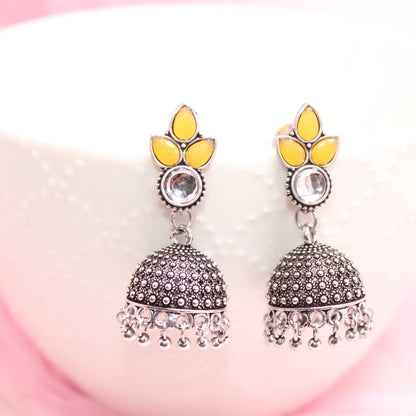 NAVRANG JHUMKI COMBO -Earrings