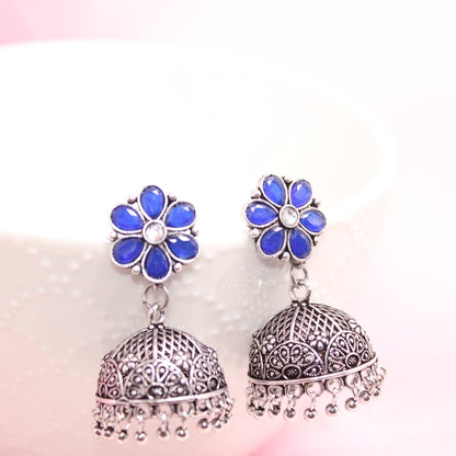 NAVRANG JHUMKI COMBO -Earrings