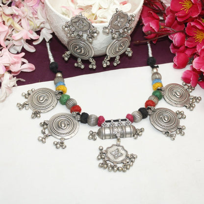 NAVRATRA SPECIAL - TRIBAL NECKLACE SET - Necklaces