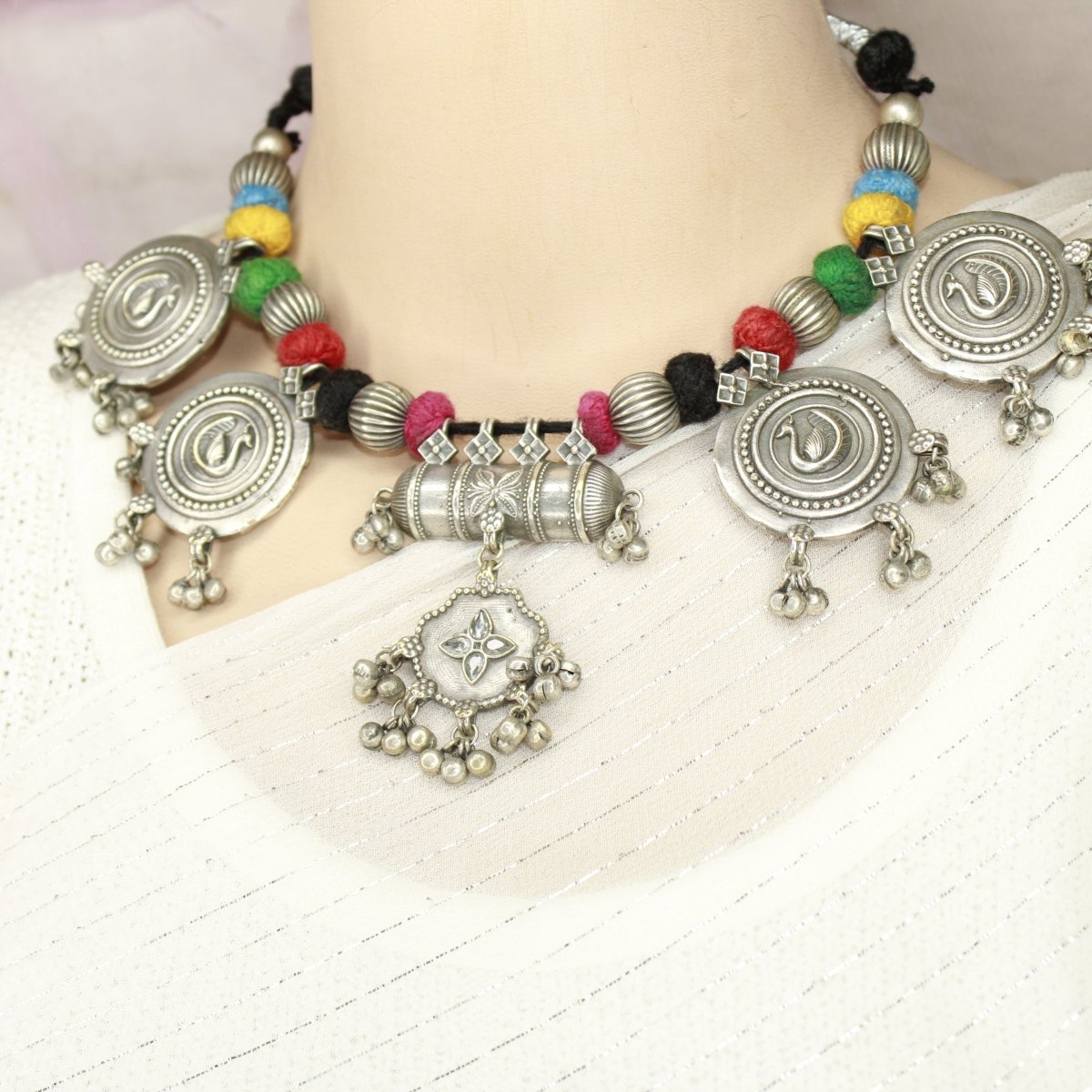 NAVRATRA SPECIAL - TRIBAL NECKLACE SET - Necklaces