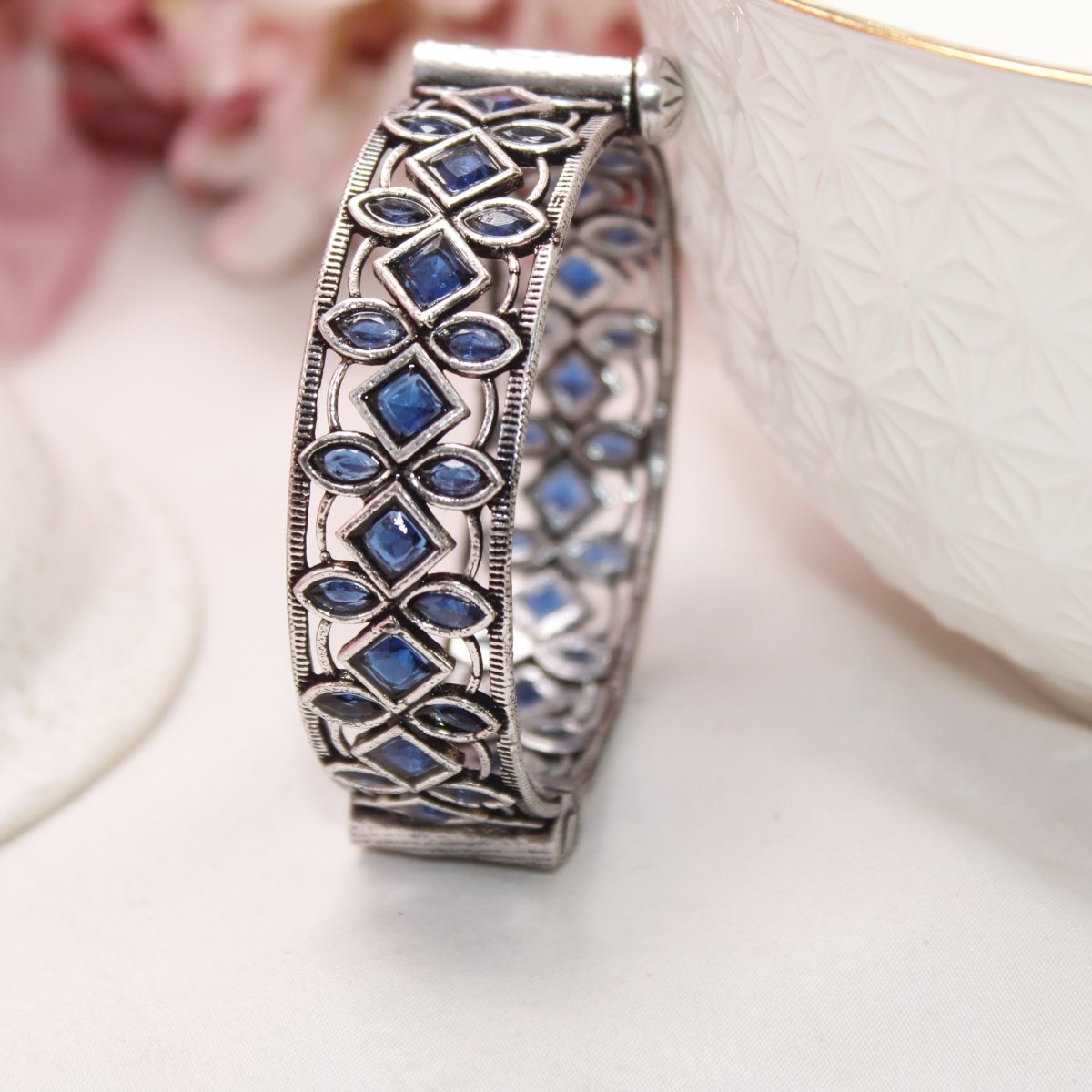 STONE CUTWORK KADA - BLUE - kada