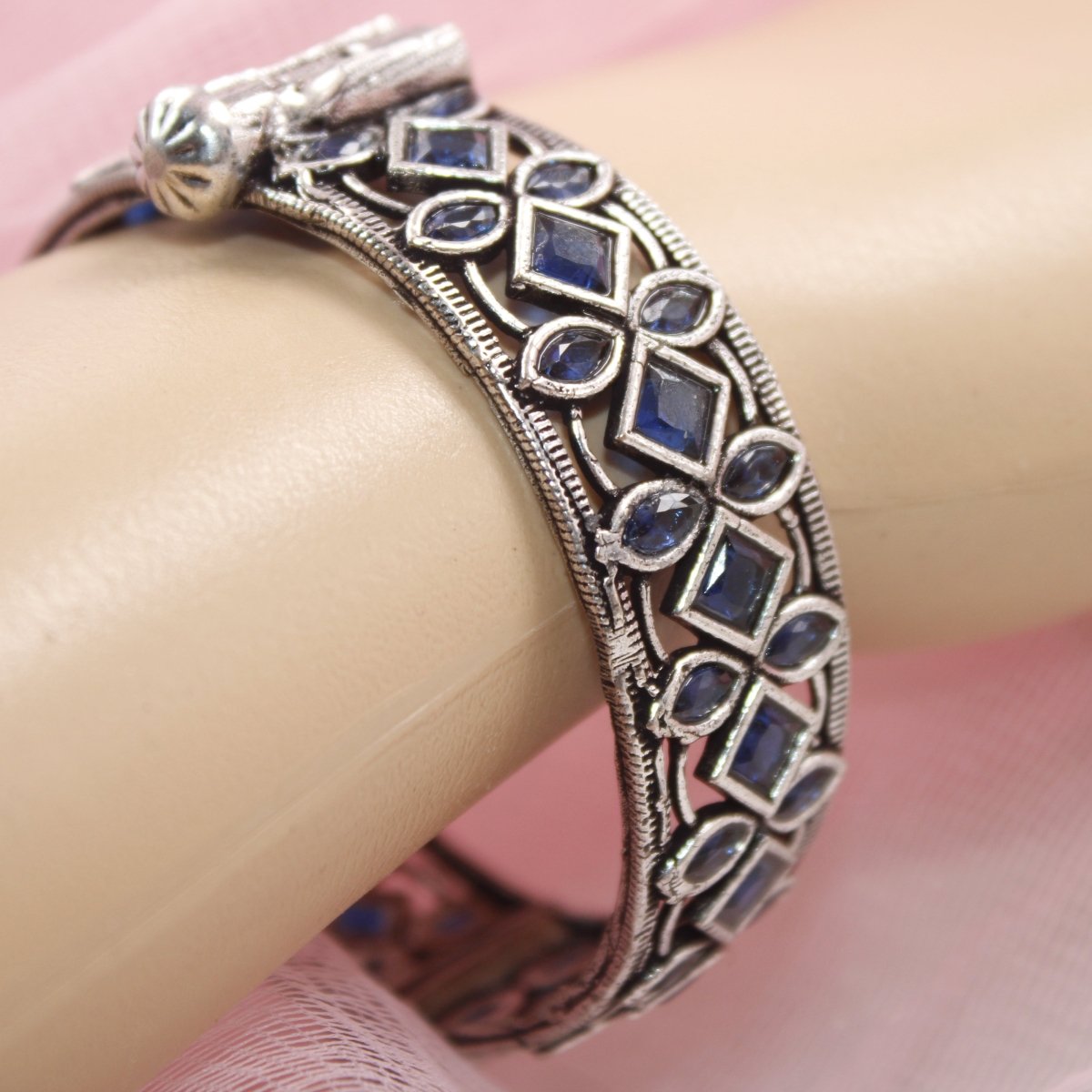 STONE CUTWORK KADA - BLUE - kada