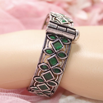 STONE CUTWORK KADA - GREEN - kada